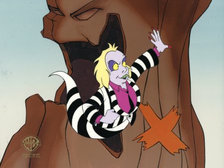 Beetlejuice The Animated Series Original Production Cel: Beetlejuice Supply