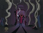 Superman The Animated Series Original Production Cel on Original Background: Jor-El Online now