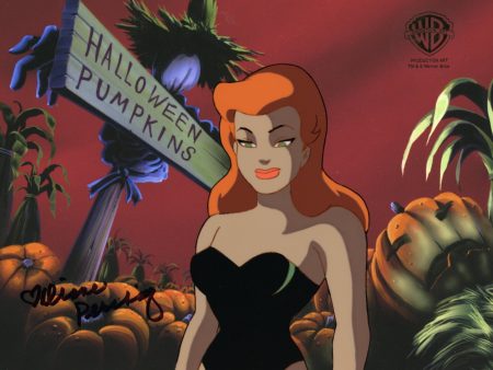 Batman The Animated Series Original Production Cel Signed by Diane Pershing: Poison Ivy on Sale