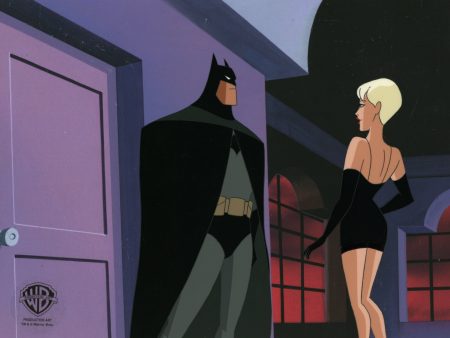 The New Batman Adventures Original Production Cel: Batman, Cassidy Hot on Sale