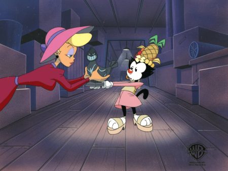 Animaniacs Original Production Cel on Original Background: Hello Nurse, Dot Online Sale