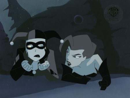 The New Batman Adventures Original Production Cel: Harley, Ivy Online now