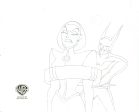 Batman Beyond Original Production Cel with Matching Drawing: Batman, Bombshell Hot on Sale