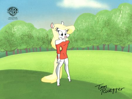 Animaniacs Original Production Cel Signed by Tom Ruegger: Minerva Hot on Sale