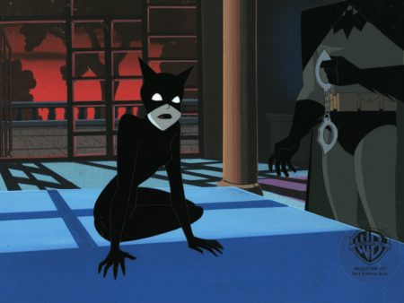 The New Batman Adventures Original Production Cel: Catwoman Supply