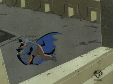 Batman The Animated Series Original Production Cel: Bruce, Batman on Sale