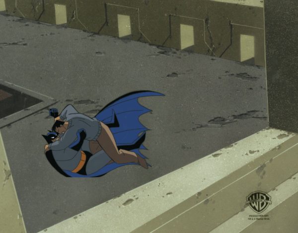 Batman The Animated Series Original Production Cel: Bruce, Batman on Sale