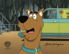 Scooby-Doo on Zombie Island Original Production Cel with Matching Drawing Signed by Bob Singer: Scooby Online Hot Sale