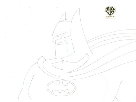 Batman: Mask of the Phantasm Original Production Drawing: Batman Discount