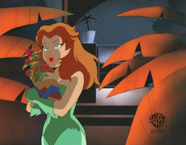 Batman The Animated Series Original Production Cel: Poison Ivy Supply