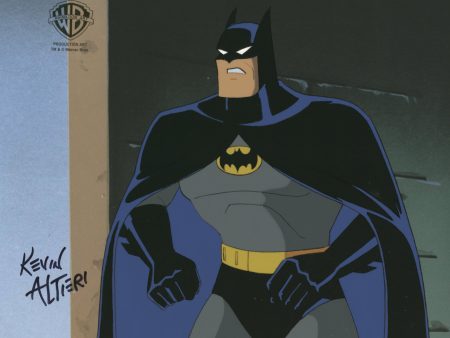 Batman The Animated Series Original Production Cel Signed By Kevin Altieri: Batman Online