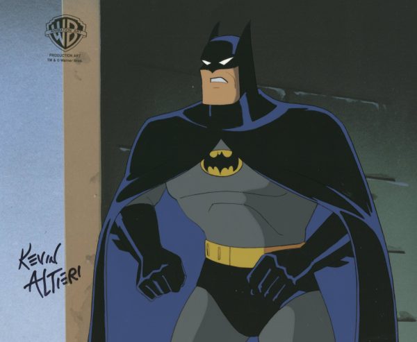 Batman The Animated Series Original Production Cel Signed By Kevin Altieri: Batman Online