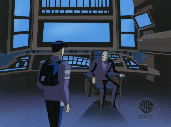 Batman Beyond Original Production Cel with Matching Drawings: Terry, Bruce For Discount