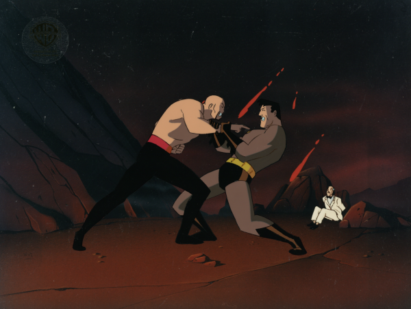 Batman The Animated Series Original Production Cel with Matching Drawing: Kyodai, Bruce, Alfred Online