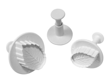 Plunger Cutter Set - Veined Rose Leaf For Discount