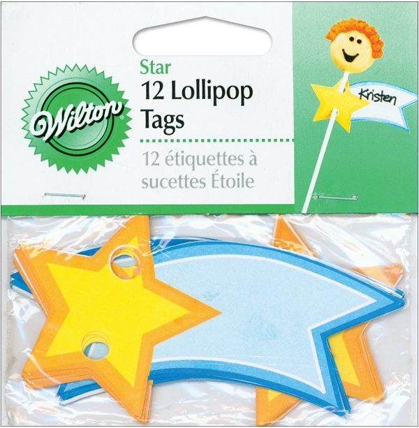 Star Lollipop Tags on Sale