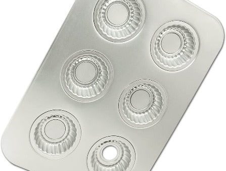 Fluted Tart Pan 6 Cavities Online Sale