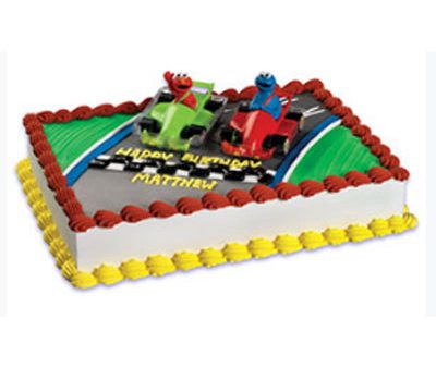 Cake Topper - Sesame Street Racers Fashion