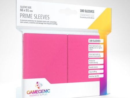 Gamegenic - Prime Sleeves - Pink (100ct) Cheap