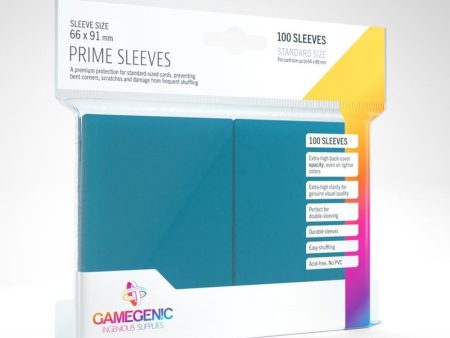 Gamegenic - Prime Sleeves - Blue (100ct) Online