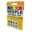 Meeple D6 Dice Set - White (8 CT) on Sale