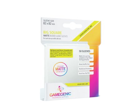 Gamegenic - Matte Big Square-Sized Sleeves (50ct) Cheap