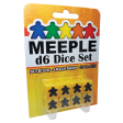 Meeple D6 Dice Set - Yellow (8 CT) Supply