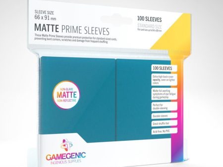 Gamegenic - Matte Prime Sleeves - Blue (100ct) Online Hot Sale