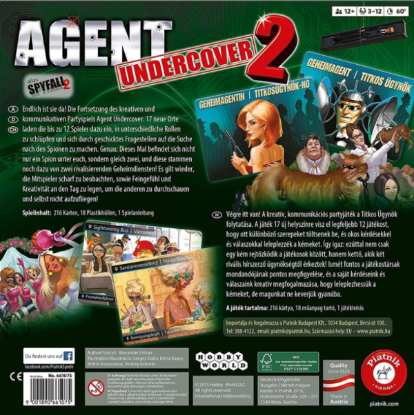 Agent Undercover 2 (German Import) Online now