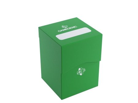 Gamegenic: Deck Holder Deck Box - Green (100ct) Fashion