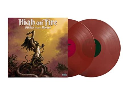 HIGH ON FIRE - SNAKES FOR THE DIVINE (TRANSLUCENT RUBY VINYL) Online now