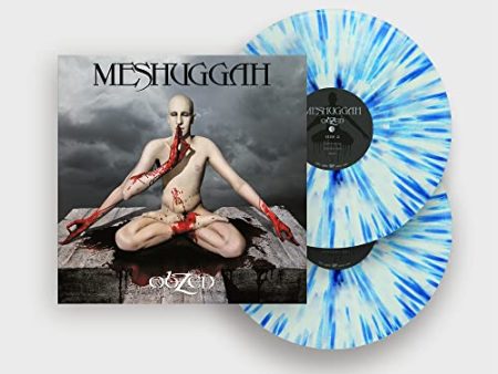 MESHUGGAH - OBZEN (WHITE SPLATTER BLUE VINYL - 15TH ANNIVERSARY REMASTERED EDITION) Hot on Sale